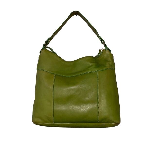 Kate spade green leather shoulder bag - Picture 3 of 12